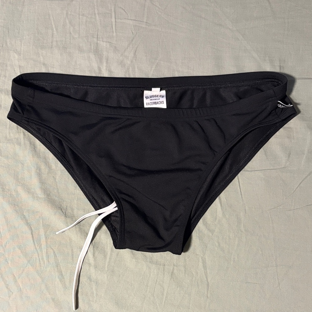 Men's Black Speedo by Sluggers